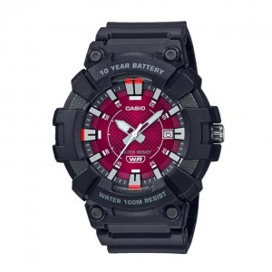 Casio MW-610H-4AVDF Black Red